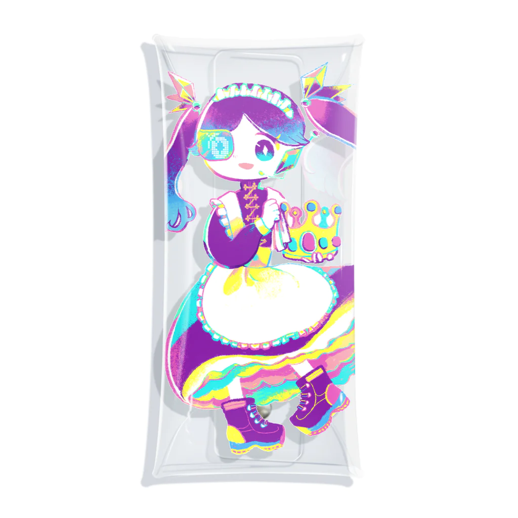 ヤシマロパのしょっぷのGirl Clear Multipurpose Case