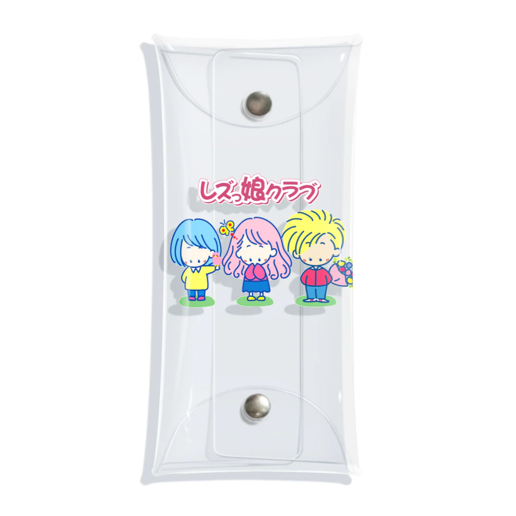 レズっ娘クラブのふぁんし〜リリ〜ケース Clear Multipurpose Case