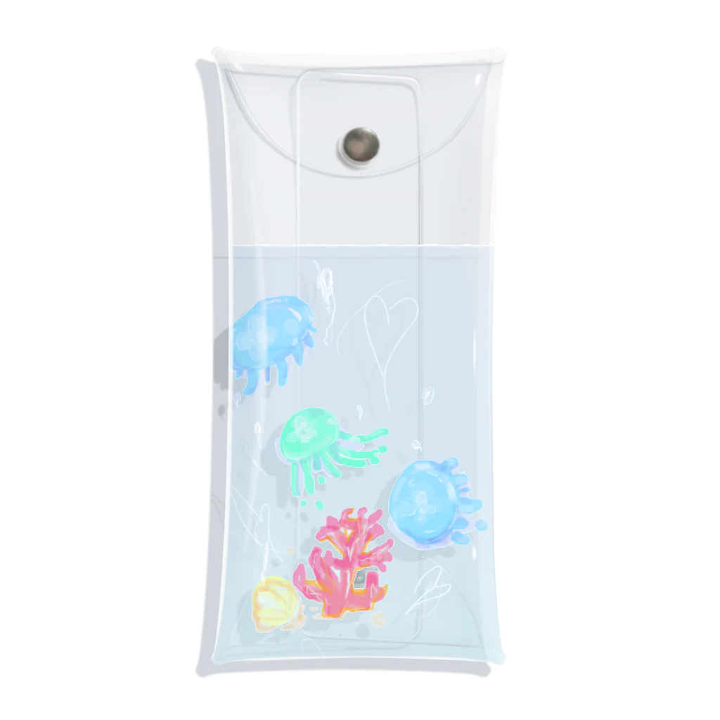 月兎亭のJellyfish Clear Multipurpose Case