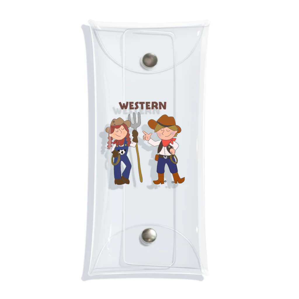 I<○αlα🐨のwestern brothers☆ Clear Multipurpose Case