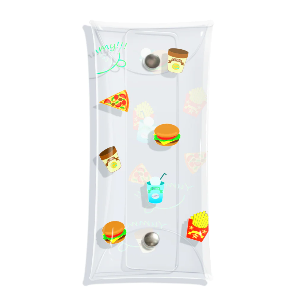 Yokokkoの店のYUMMY!!! Clear Multipurpose Case