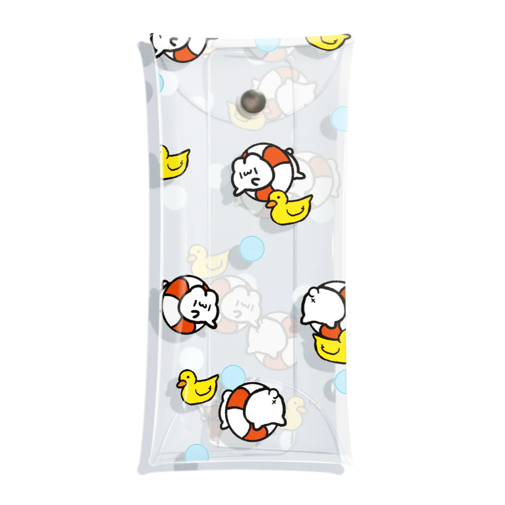 コッペパンうさぎのうさぎの夏 Clear Multipurpose Case