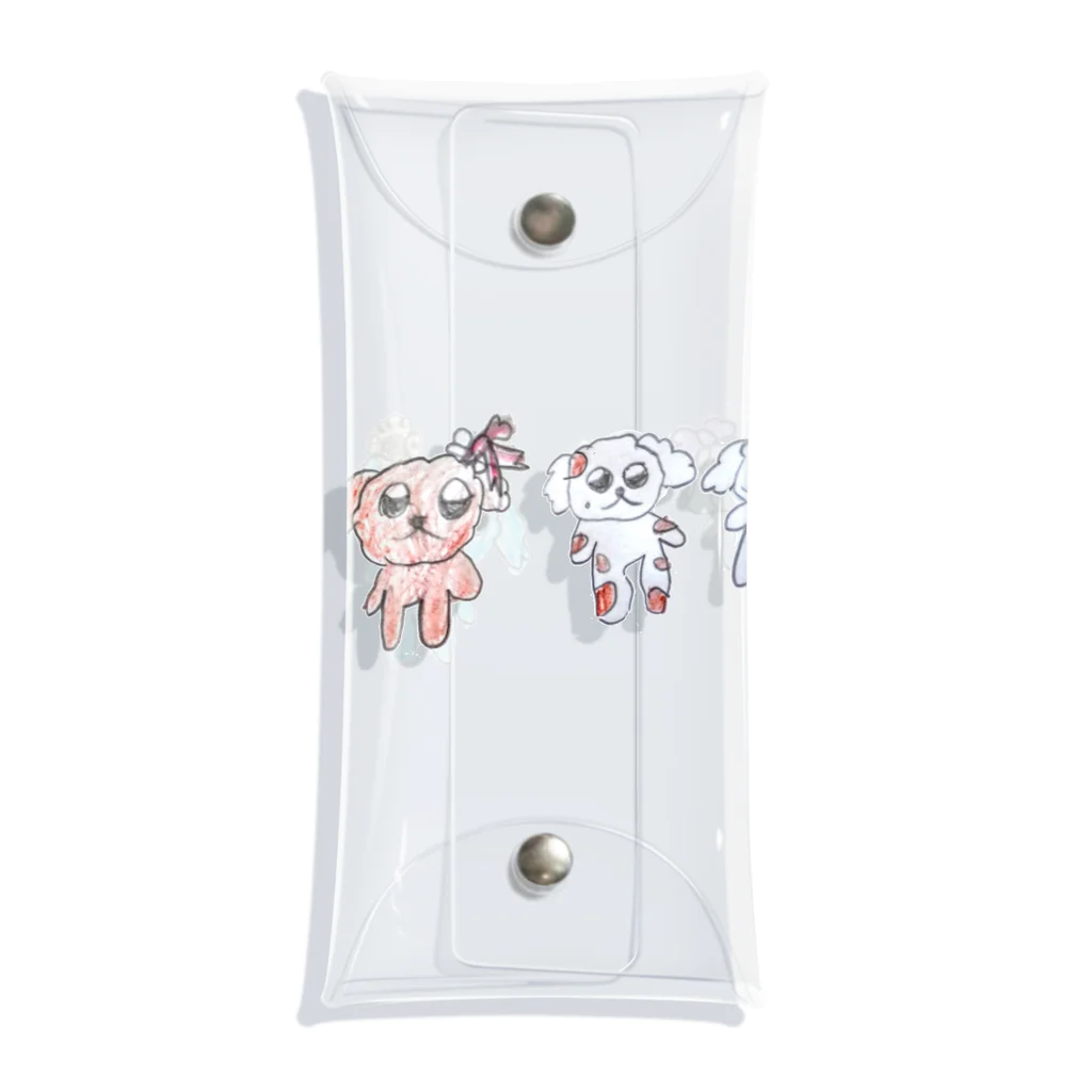 samiのわんまる Clear Multipurpose Case
