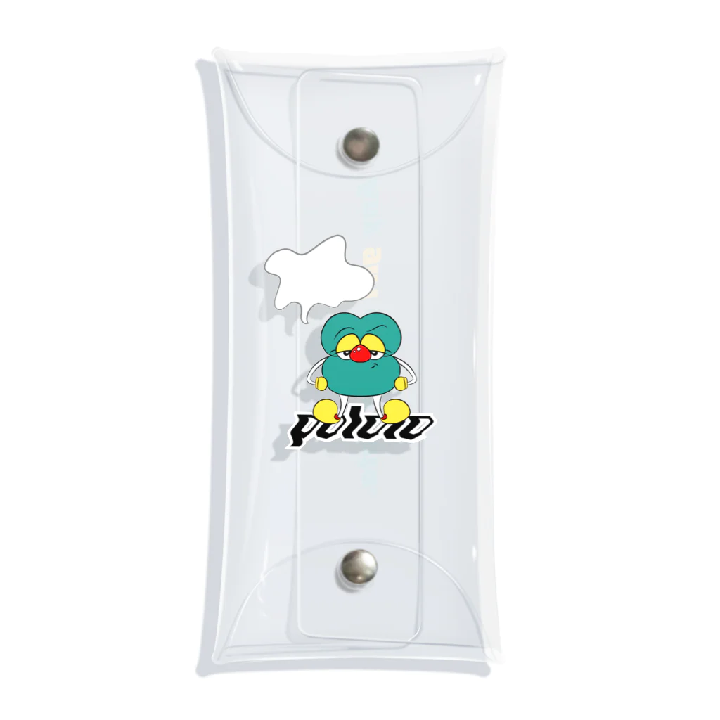 pololo.park!のpololo clear cace クリアマルチケース