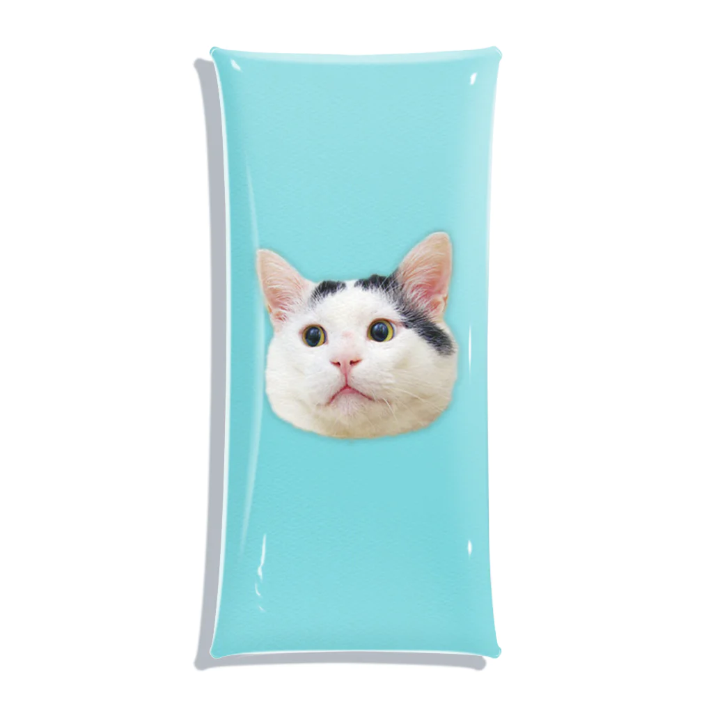 うちの猫ら　2号店のナナクロ Clear Multipurpose Case