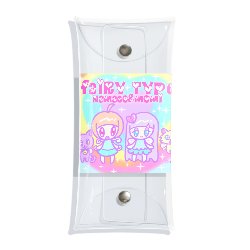 ナマコラブ💜👼🏻🦄🌈✨のfairy type NAMACOLOVE Clear Multipurpose Case