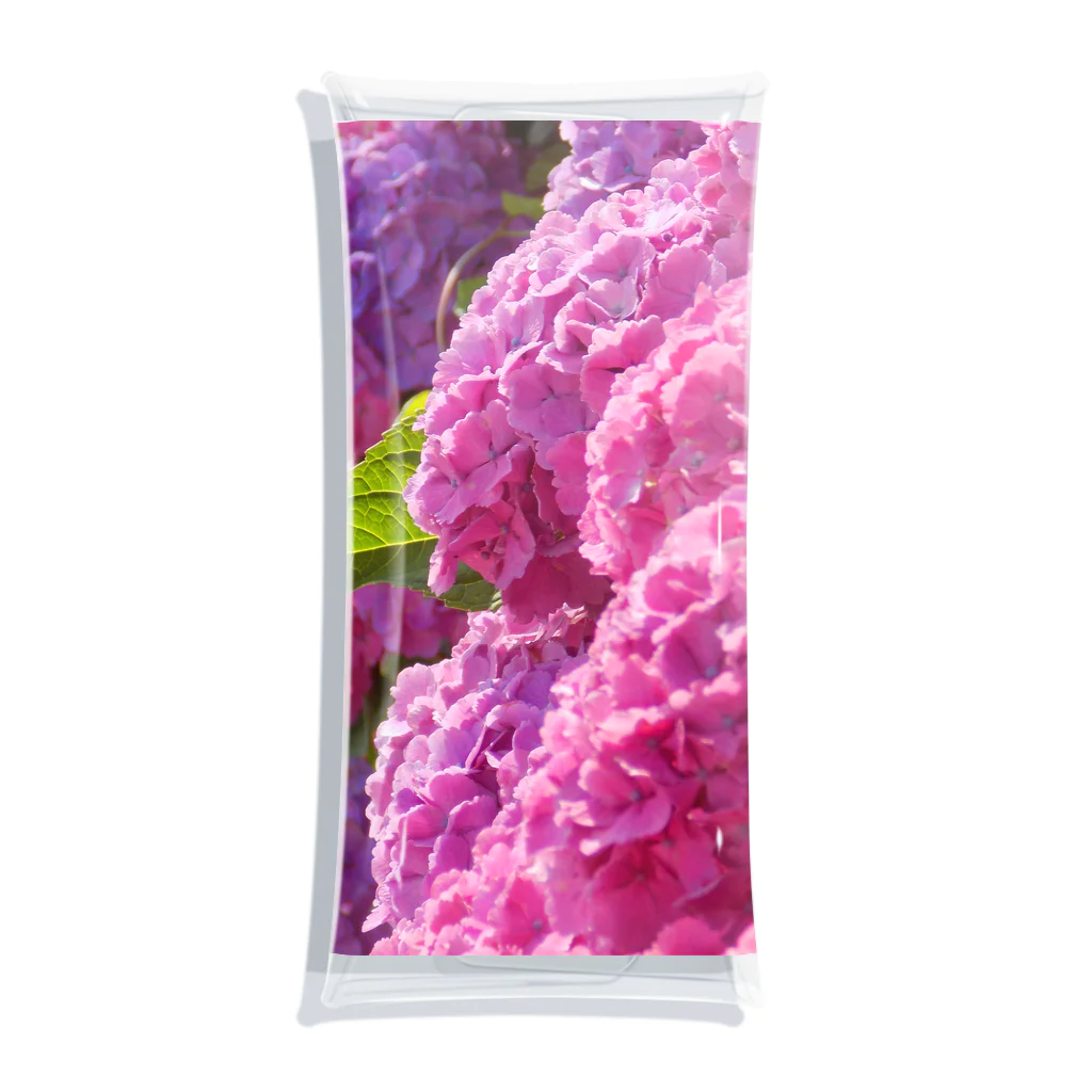 K-ioriの季節の花　紫陽花 Clear Multipurpose Case