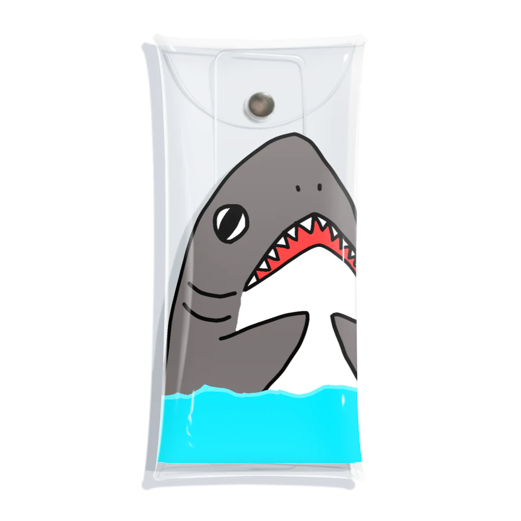 FPFのサメちゃん Clear Multipurpose Case