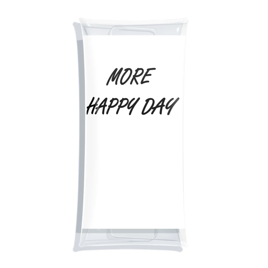 MORE HAPPY DAYのMORE HAPPY DAY クリアマルチケース