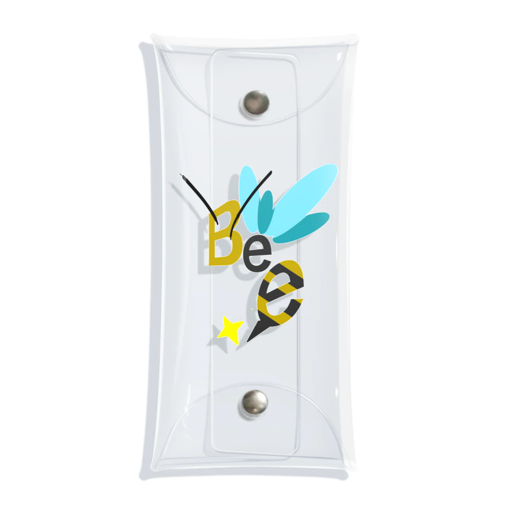 ハーフなお店のBee(蜂) Clear Multipurpose Case