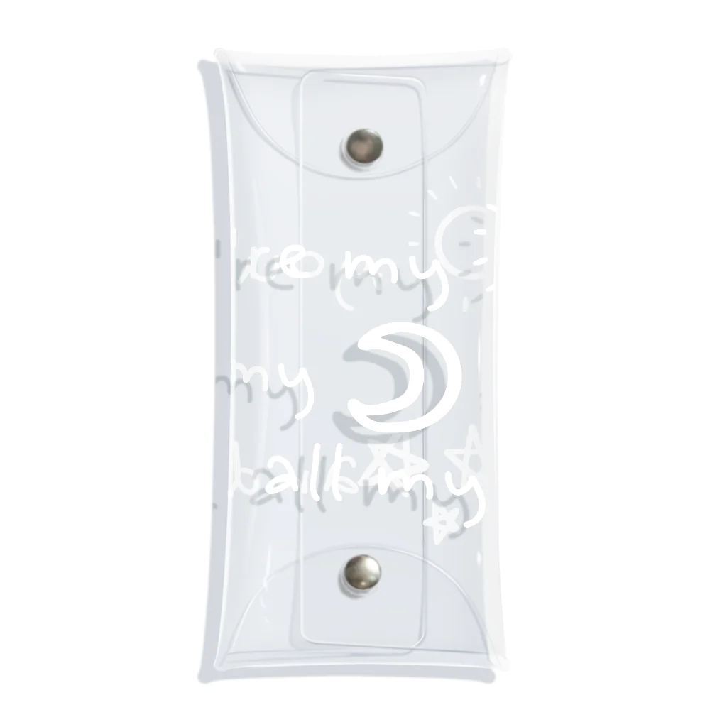 RIRI_designのyou're my sunshine, my moon, and all my stars（白） Clear Multipurpose Case