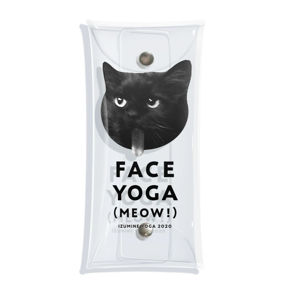 SAIWAI DESIGN STOREのFACE YOGA (izumine special)  クリアマルチケース