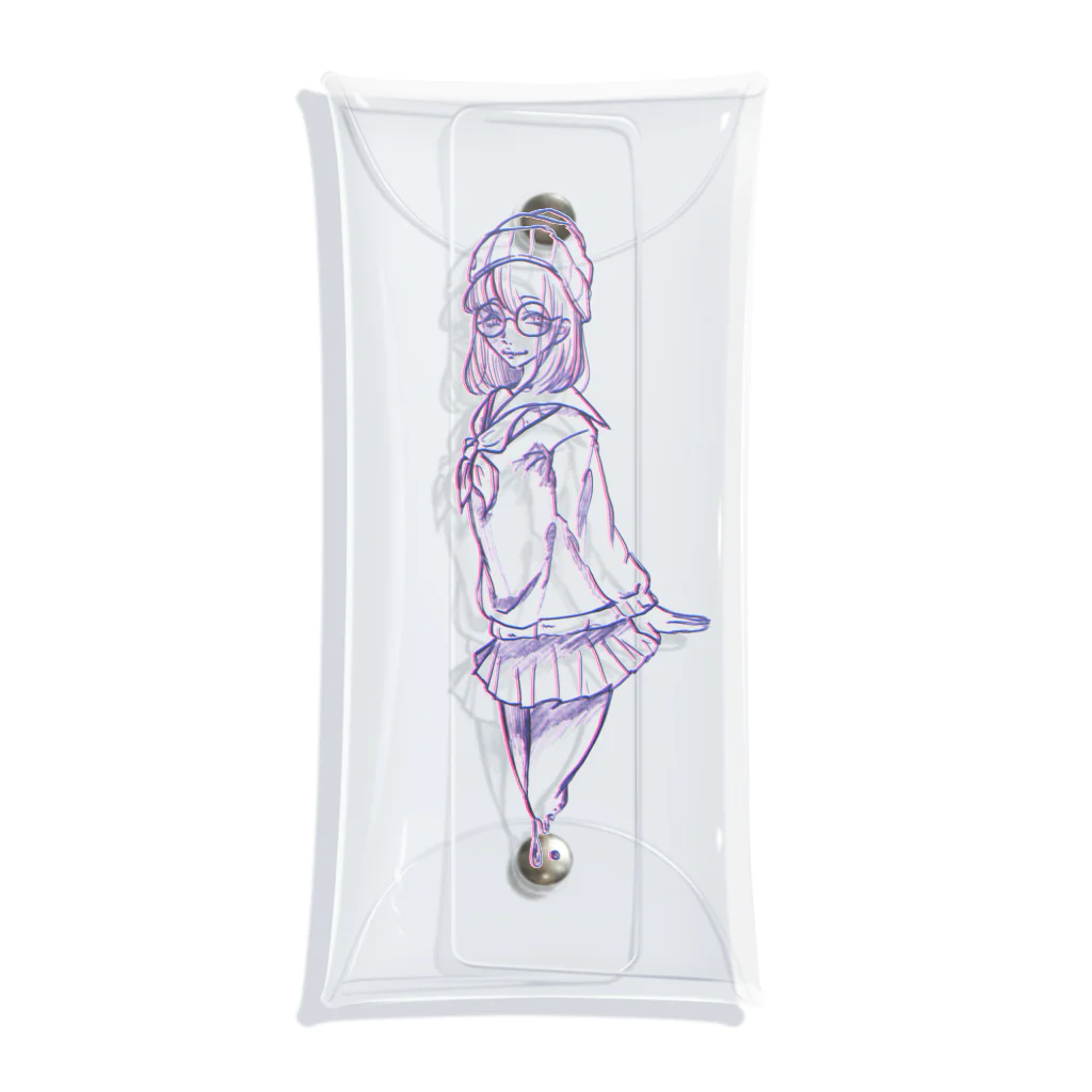 IZUHAのアンデッド娘I Clear Multipurpose Case