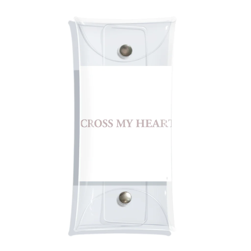 Juli MeerのCROSS MY HEART クリアマルチケース