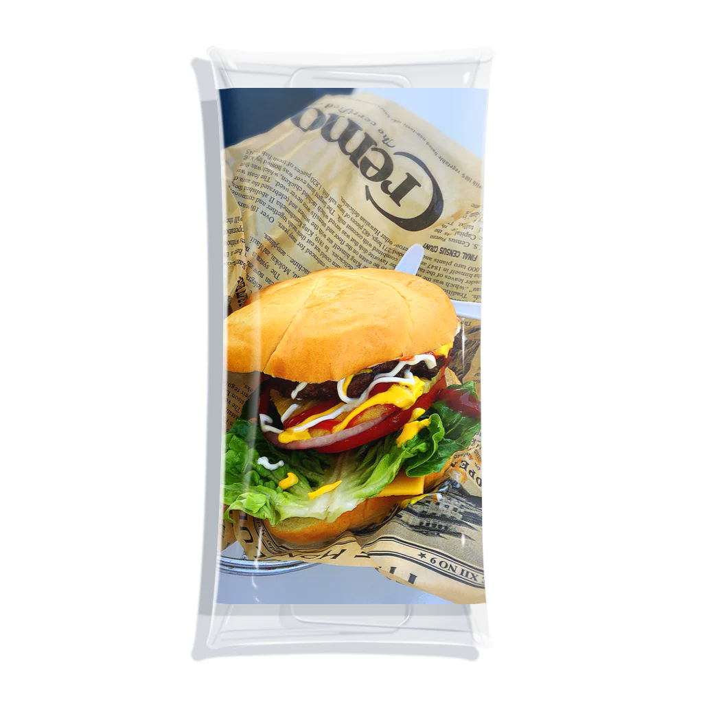 Tancomのハンバーガー🍔 Clear Multipurpose Case