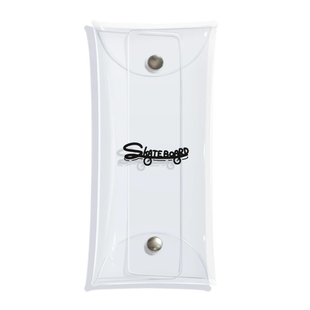 S.U. the denのSKATE BOARD BOY  Clear Multipurpose Case