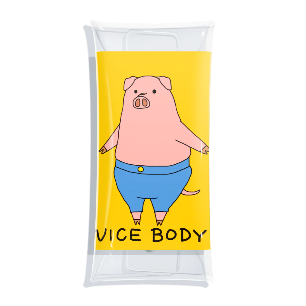 miritakaの時間のNICE  BODY？（カラー2） Clear Multipurpose Case