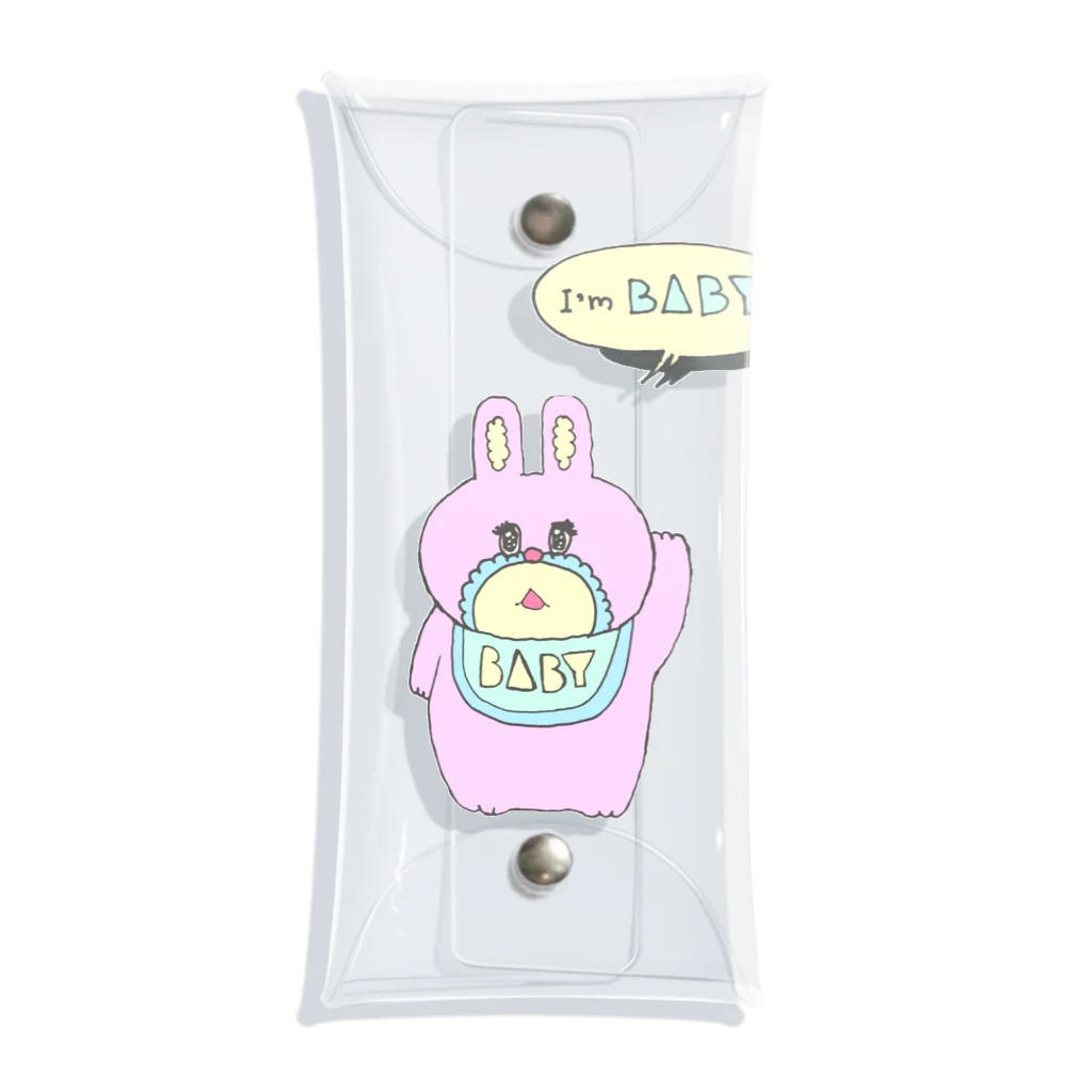 【Yuwiiの店】ゆぅぅぃーのうさBABY Clear Multipurpose Case