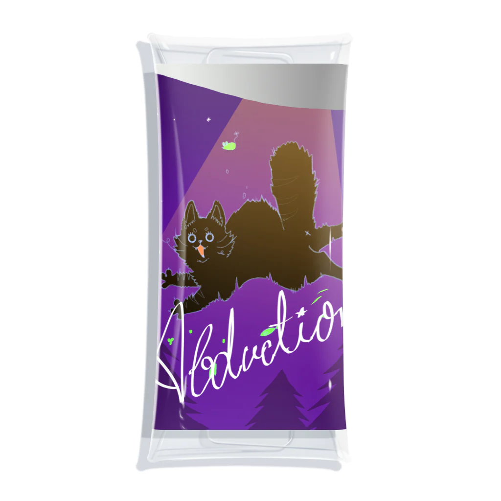 じんらいむのAbduction Cat Clear Multipurpose Case