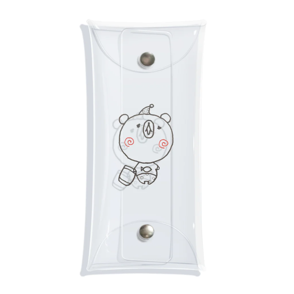 5nowの眠りの森のクマさん Clear Multipurpose Case