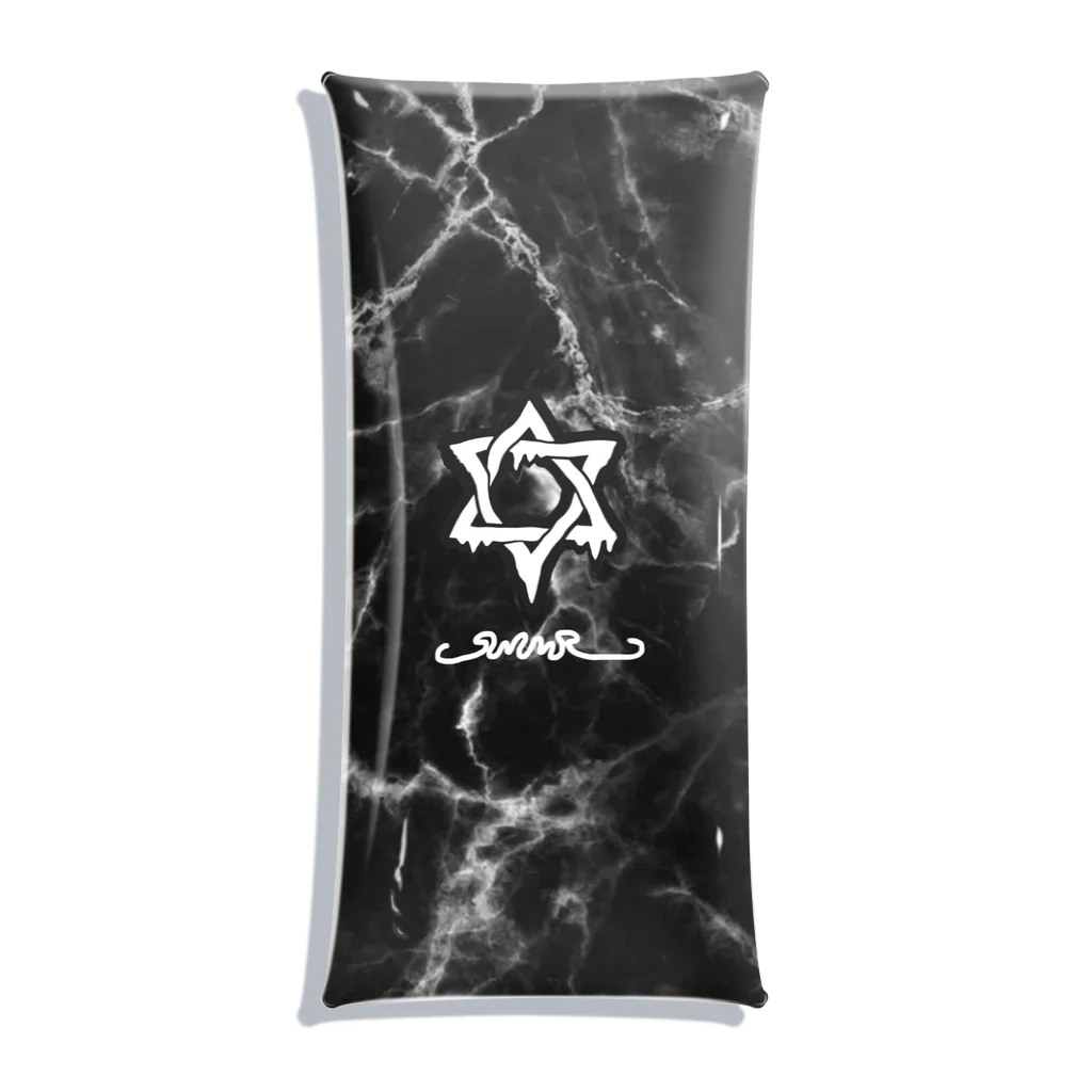 ЯMMRのmelt hexagram Clear Multipurpose Case