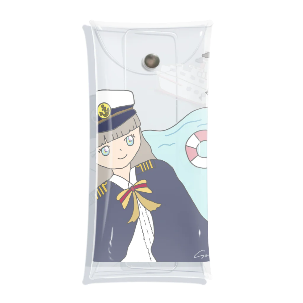 SachunのCaptain Sachun Clear Multipurpose Case