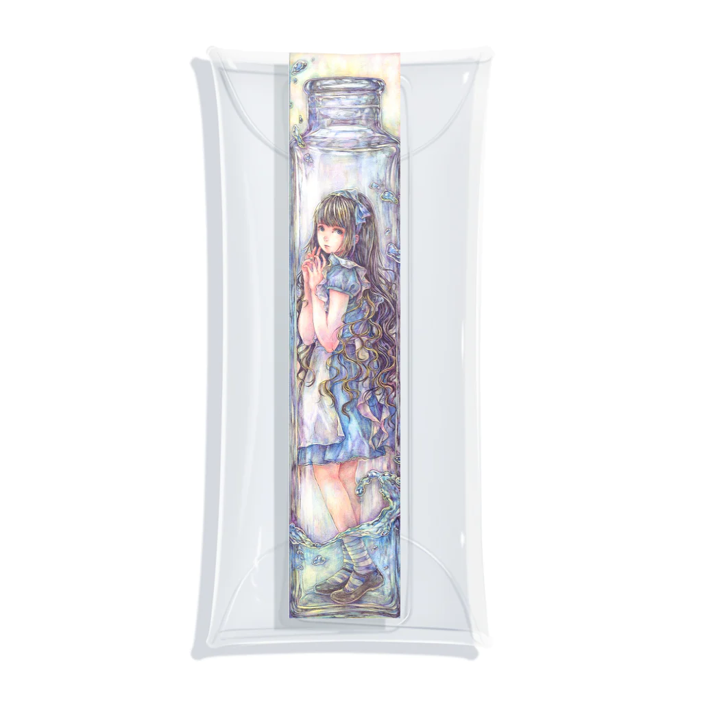 Akanesasaki-artのdrink me Clear Multipurpose Case