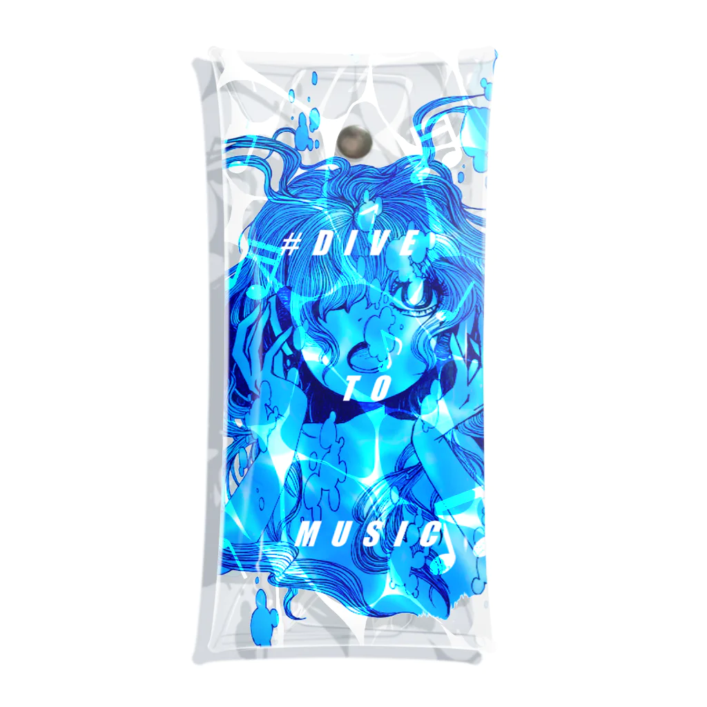 じっくりことこと。のDIVE to MUSIC Clear Multipurpose Case