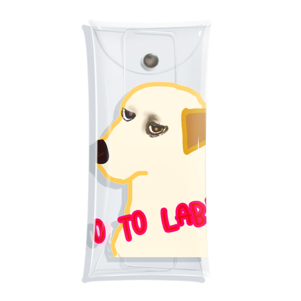 DOGLABのGo to LAB クリアマルチケース