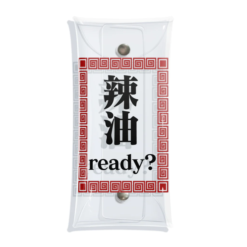 よろづ屋 安宅彦一長船のAre you ready？ Clear Multipurpose Case