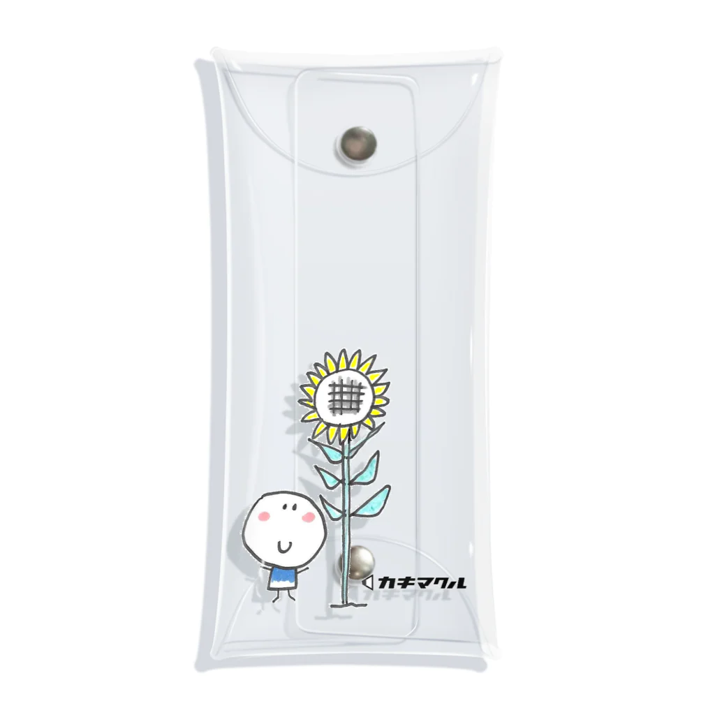 カキマクルのモッツァレラくん8月（２） Clear Multipurpose Case