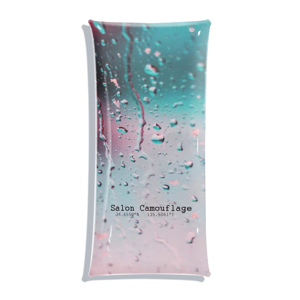 salon camouflageのRAIN DROP clear casea Clear Multipurpose Case