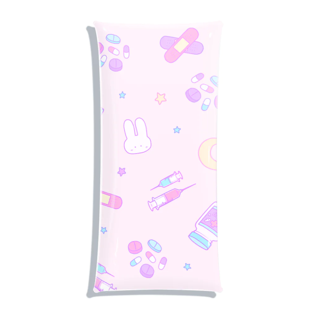 IENITY　/　MOON SIDEの【IENITY】 Yamikawaii Syndrome #Pink クリアケース Clear Multipurpose Case