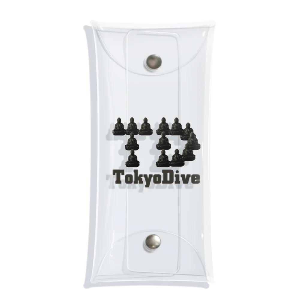 Tokyo Dive ⅡのTokyoDive2ロゴ Clear Multipurpose Case