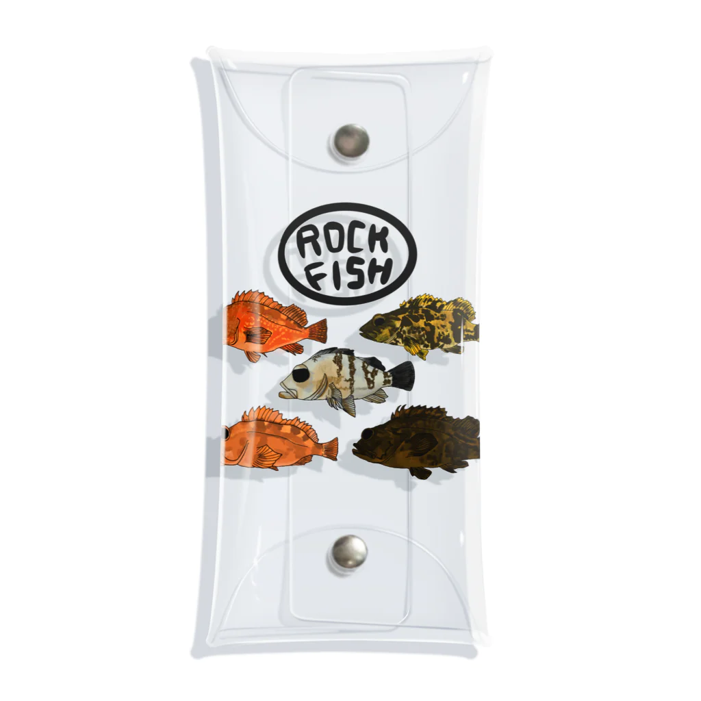 snaggedgorillaのrockfish Clear Multipurpose Case