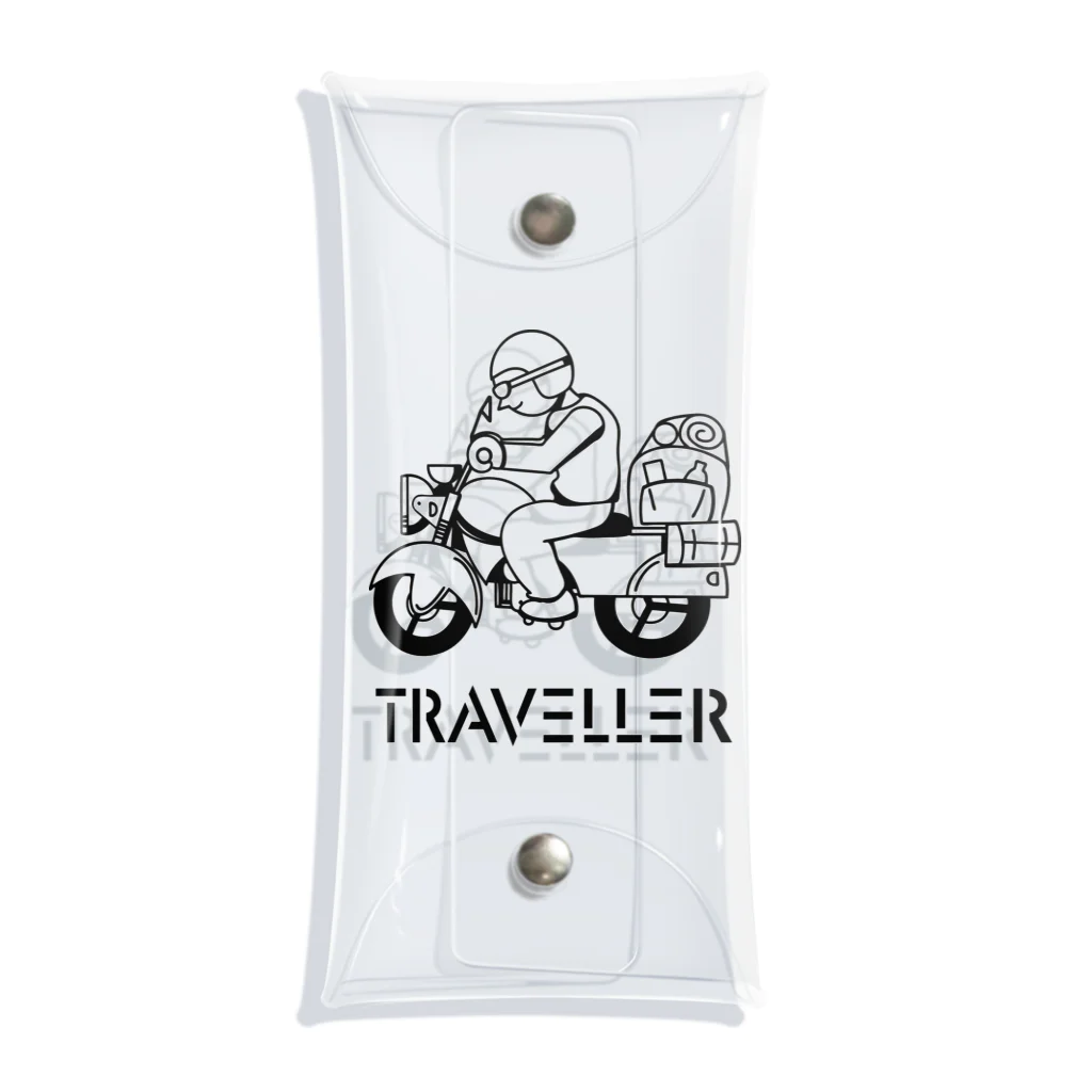 スロータイプ書店 Slowtype BooksのTRAVELLER トラベラー 222 Clear Multipurpose Case