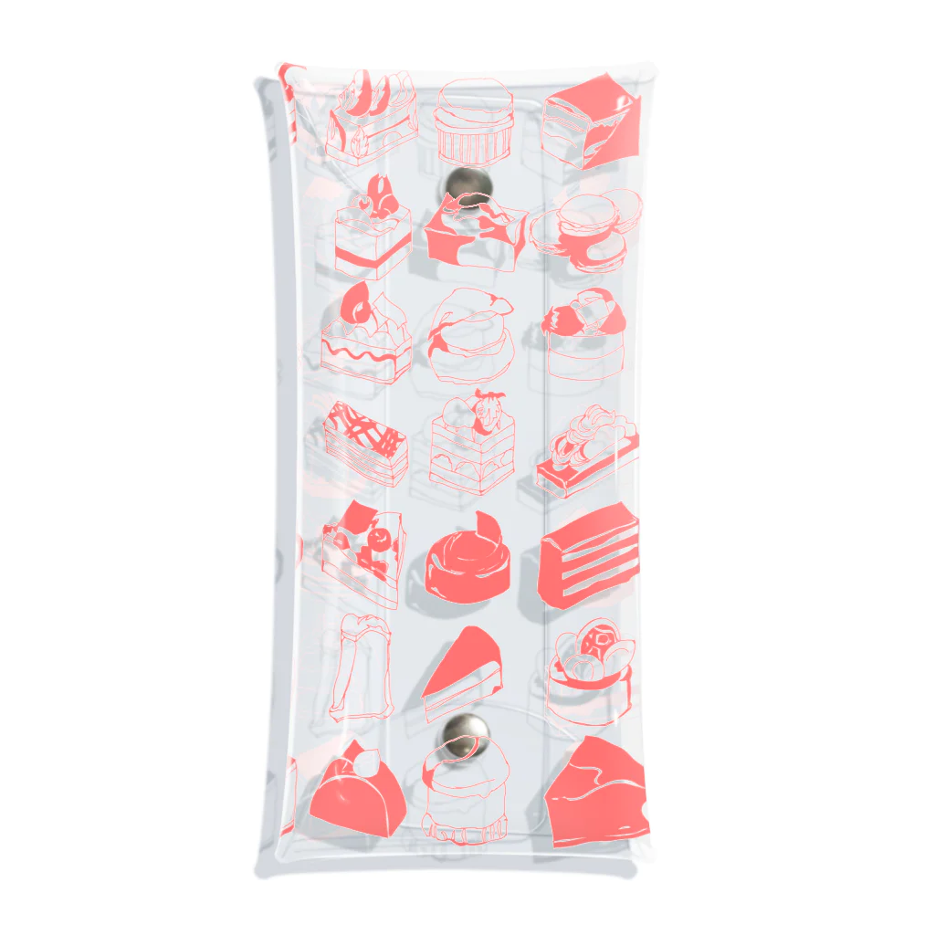 studio jexicaのcake pink Clear Multipurpose Case