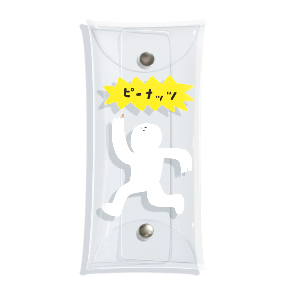 matsumo-toのピーナッツ（黄） Clear Multipurpose Case