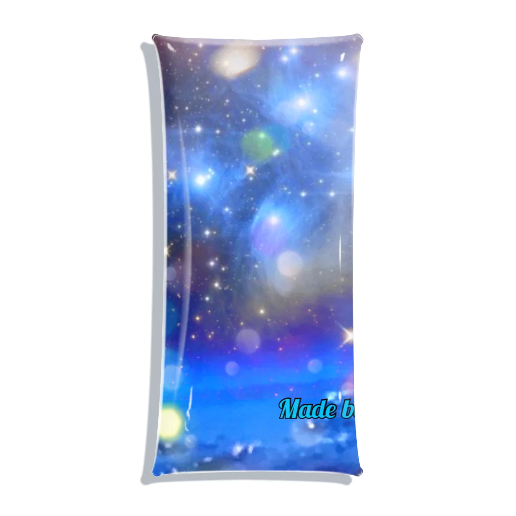 ナギ@❤️うちなーLove❤️🌈PleiadesStarSeed🌈✨てぃん✴︎がぁーら主宰✨🌈のPleiades floating on the horizon Clear Multipurpose Case