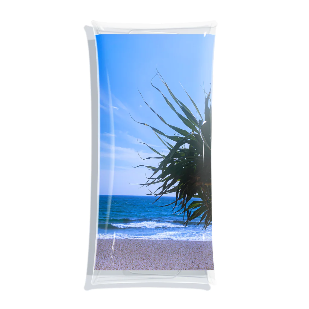 sunflower_farmのbeachside Clear Multipurpose Case