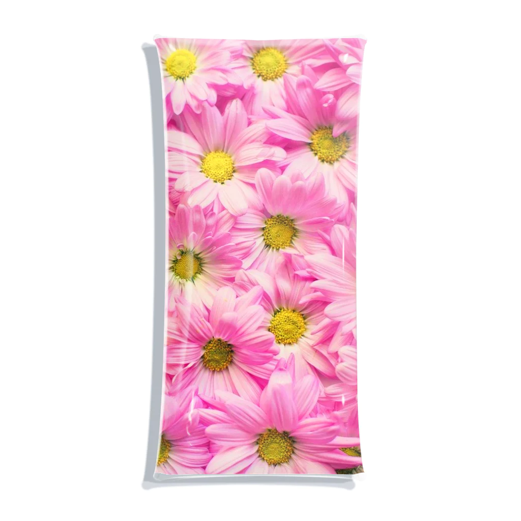 Smiling-flowerの花 Clear Multipurpose Case