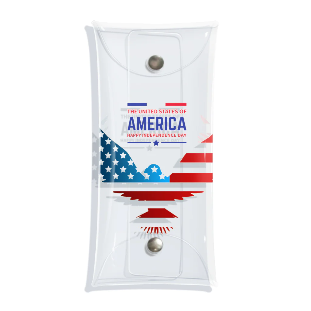 みーぬのUSA EAGLE Clear Multipurpose Case