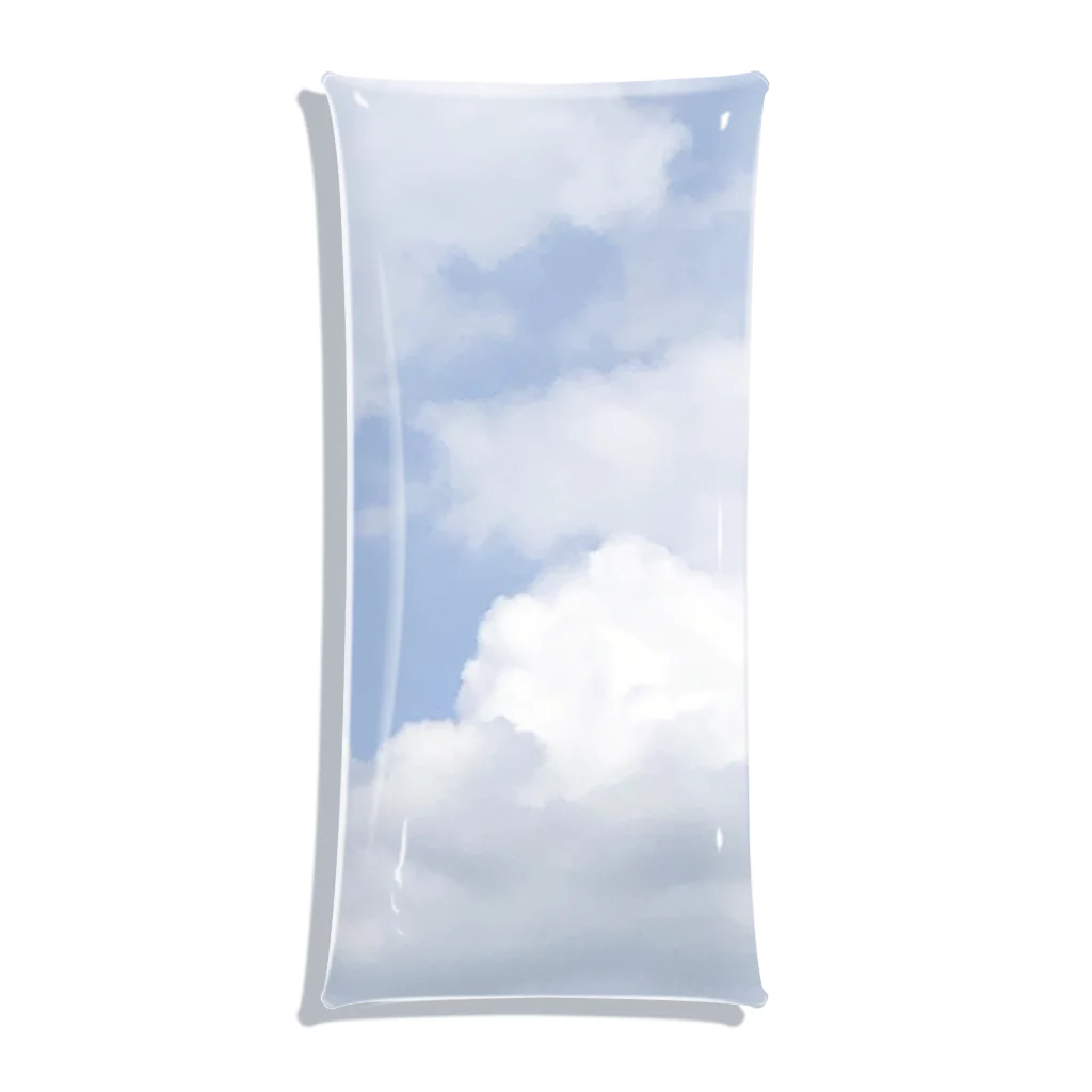 いつかの風景のいつかの青空 Clear Multipurpose Case