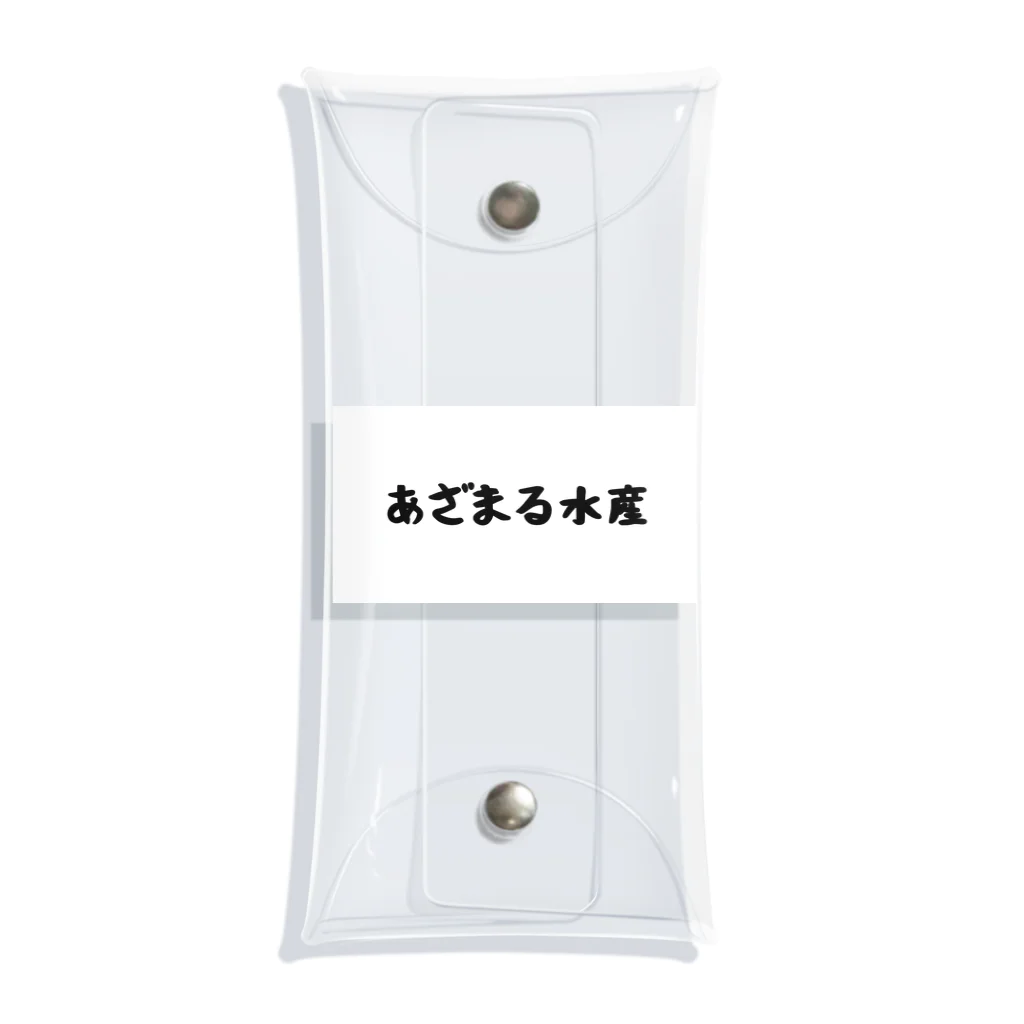 ZIMA STOREのあざまる水産(タイプA) Clear Multipurpose Case