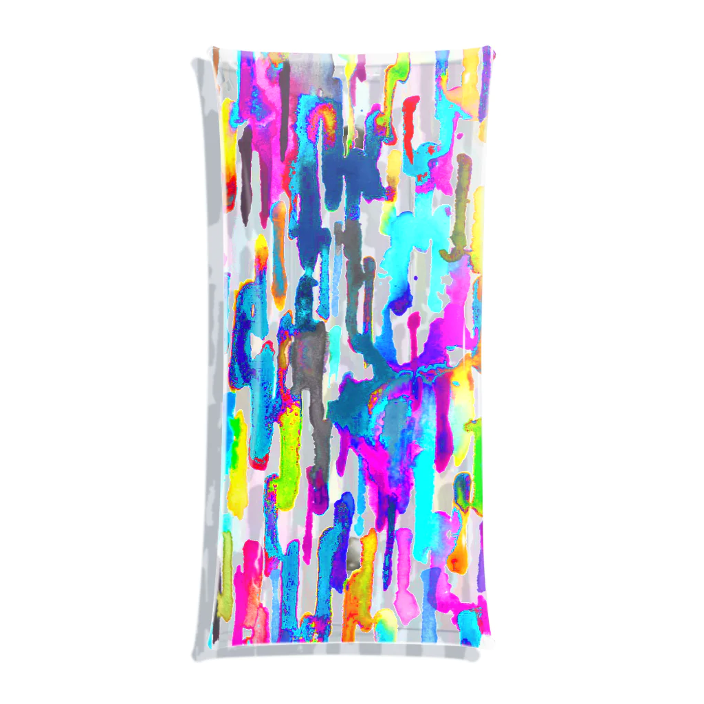 Miki_after_partyのcolorful rain -vivid- Clear Multipurpose Case