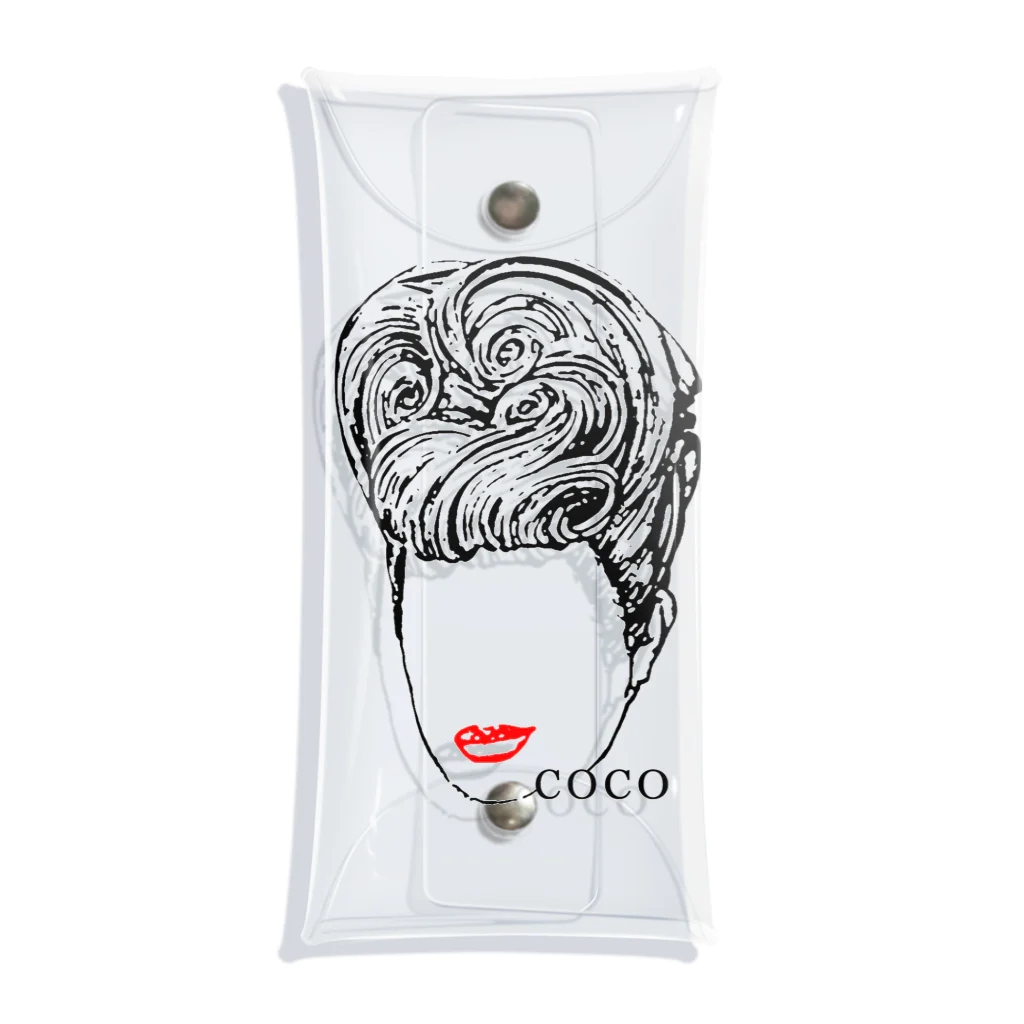 マダムココ×イルローザのcoco Clear Multipurpose Case