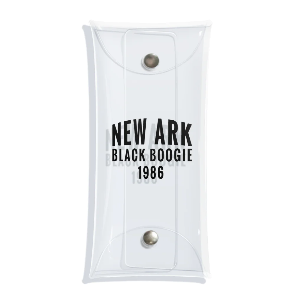 BlueBack ブルーバックのNEW ARK BLACK BOOGIE 1986 Clear Multipurpose Case