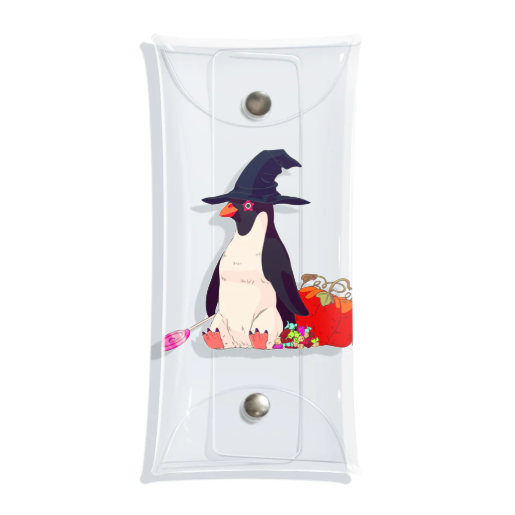 ペンギン好きを貫くのハロウィンペンギン Clear Multipurpose Case