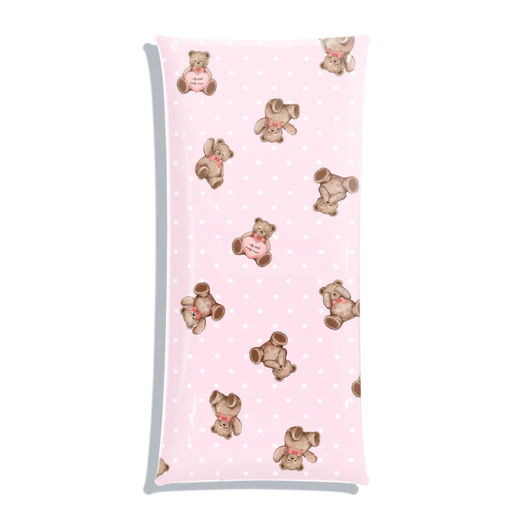 やよいのMy little teddy bear Clear Multipurpose Case