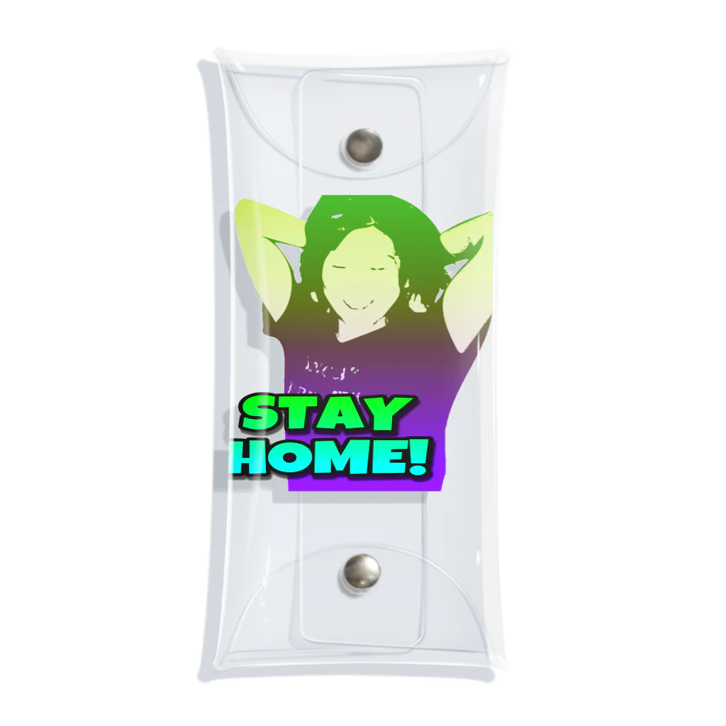 ichiyac designのSTAY HOME Clear Multipurpose Case